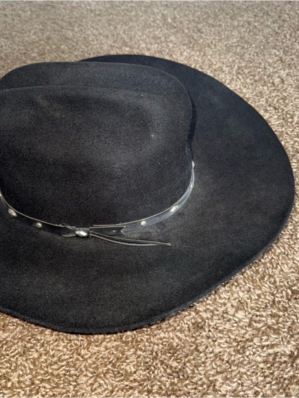Black Stallion by Stetson Cowboy Hat Sz XX - Picture 16 of 16